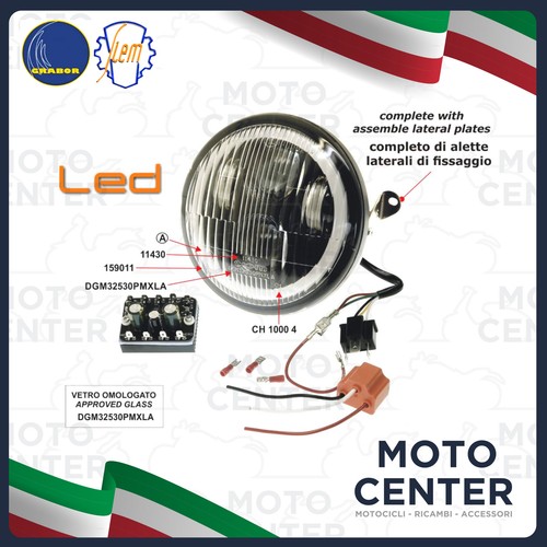 Gruppo ottico led - led, piaggio